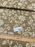 Designer Quality Heavy Silk Satin Damask Jacquard  - FLORAL PATTERN!!!