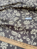 Designer Quality Heavy Silk Satin Damask Jacquard - FLORAL PATTERN!!!