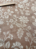 Designer Quality Heavy Silk Satin Damask Jacquard  - FLORAL PATTERN!!!