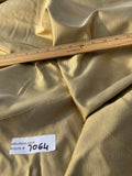 Exquisite Quality Rib Silk Satin fabric medium/heavy - IRIDESCENT GOLD!!!