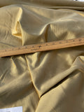 Exquisite Quality Rib Silk Satin fabric medium/heavy - IRIDESCENT GOLD!!!