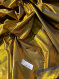 Great Quality Silk Dupioni Lurex - Black/Gold!!!