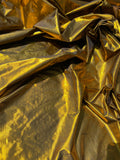 Great Quality Silk Dupioni Lurex - Black/Gold!!!