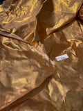 Great Quality Silk Dupioni Lurex - Peach/Gold!!!