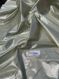 Great Quality Silk Dupioni Lurex - Lemon/Silver!!!