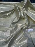 Great Quality Silk Dupioni Lurex - Lemon/Silver!!!