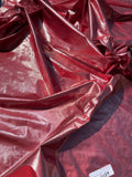 Great Quality Silk Dupioni Lurex - Red/Silver!!!