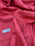 Exquisite Quality 2 Ply Raw Silk Matka - VERMILLION!!!