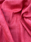 Exquisite Quality 2 Ply Raw Silk Matka - VERMILLION!!!