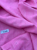 Exquisite Quality 2 Ply Raw Silk Matka  - HOT PINK!!!