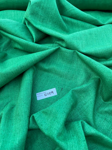 Exquisite Quality 2 Ply Raw Silk Matka - EMERALD!!!