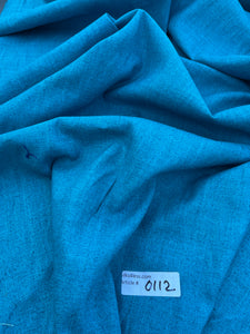 Exquisite Quality 2 Ply Raw Silk Matka  - TURQUOISE!!!