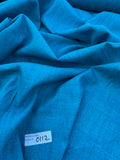 Exquisite Quality 2 Ply Raw Silk Matka  - TURQUOISE!!!