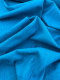 Exquisite Quality 2 Ply Raw Silk Matka  - TURQUOISE!!!