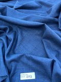 Exquisite Quality 2 Ply Raw Silk Matka  - NAVY!!!