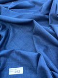 Exquisite Quality 2 Ply Raw Silk Matka  - NAVY!!!