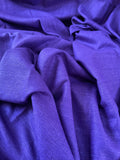 Exquisite Quality 2 Ply Raw Silk Matka  - SAPPHIRE!!!