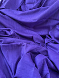 Exquisite Quality 2 Ply Raw Silk Matka  - SAPPHIRE!!!