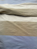 Designer Quality Gorgeous Silk Taffeta Weft Stripes - LIGHT GRAY/ PURPLE BLUE/ OLIVE!!!