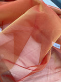 Fabulous quality Silk Organza - SALMON!!!