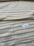 Fabulous Quality Raw Silk Tussah Stripes - NATURAL!!!