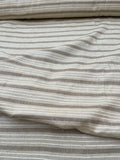 Fabulous Quality Raw Silk Tussah Stripes - NATURAL!!!