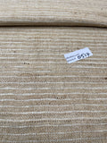 Exquisite Quality Raw Silk Matka Stripes- HERRING BONE/ NATURAL!!!