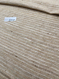 Exquisite Quality Raw Silk Matka Stripes- HERRING BONE/ NATURAL!!!