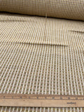 Fabulous Quality, Very Heavy Jute /Cotton Tweed - NATURAL/ GOLD!!!