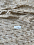 Fabulous Quality Heavy Silk Tussah Embroidery - NATURAL!!