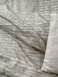 Fabulous Quality Heavy Silk Tussah Embroidery - NATURAL!!