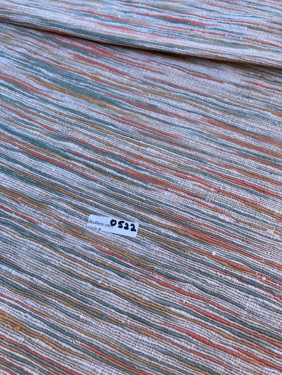 Fabulous Quality Heavy Silk Matka Stripes - MUTI COLOR!!!