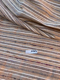 Fabulous Quality Raw Silk Matka Heavy Tweed Stripes!!!