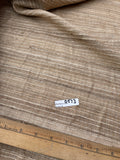 Fabulous Quality Raw Silk Tussah Small Checks - NATURAL!!!