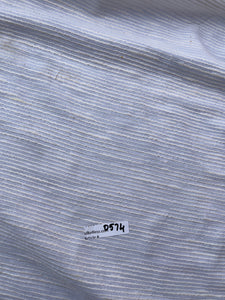 Fabulous Quality Raw Silk Tussah Stripes - IVORY!!!