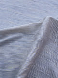 Fabulous Quality Raw Silk Tussah Stripes - IVORY!!!