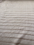 Fabulous Quality Raw Silk Tussah Stripes - NATURAL!!!