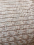 Fabulous Quality Raw Silk Tussah Stripes - NATURAL!!!