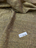 Fabulous Quality Heavy Silk Tweed - GOLD/ LUREX!!!