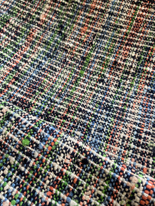 Raw Silk Heavy Matka Tweed -Multi color