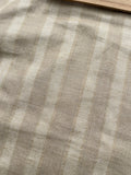 Fabulous Quality Raw Silk Matka Stripes - CHAMPAGNE/ TAN!!!