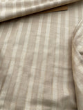 Fabulous Quality Raw Silk Matka Stripes - CHAMPAGNE/ TAN!!!