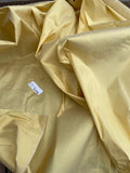 Fabulous Quality Silk Iridescent Shantung - GOLDEN YELLOW!!!