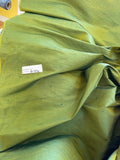 Fabulous Quality Iridescent Silk Shantung - GREEN/ TEAL!!!