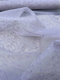 Exquisite Quality Silk Organza Embroidery- WHITE/ LILAC!!!