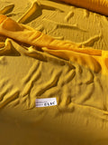 Exquisite Quality Silk Chiffon Solids - GOLDEN YELLOW!!!