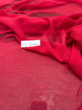 Exquisite Quality Silk Chiffon Solids - MAROON!!!