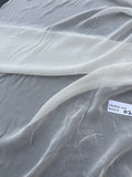 Exquisite Quality Silk Chiffon Solids - OFF-WHITE!!!