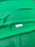 Exquisite Quality Silk Chiffon Solids - GREEN!!!