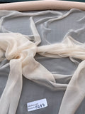 Exquisite Quality Silk Chiffon Solids - LIGHT PEACH!!!